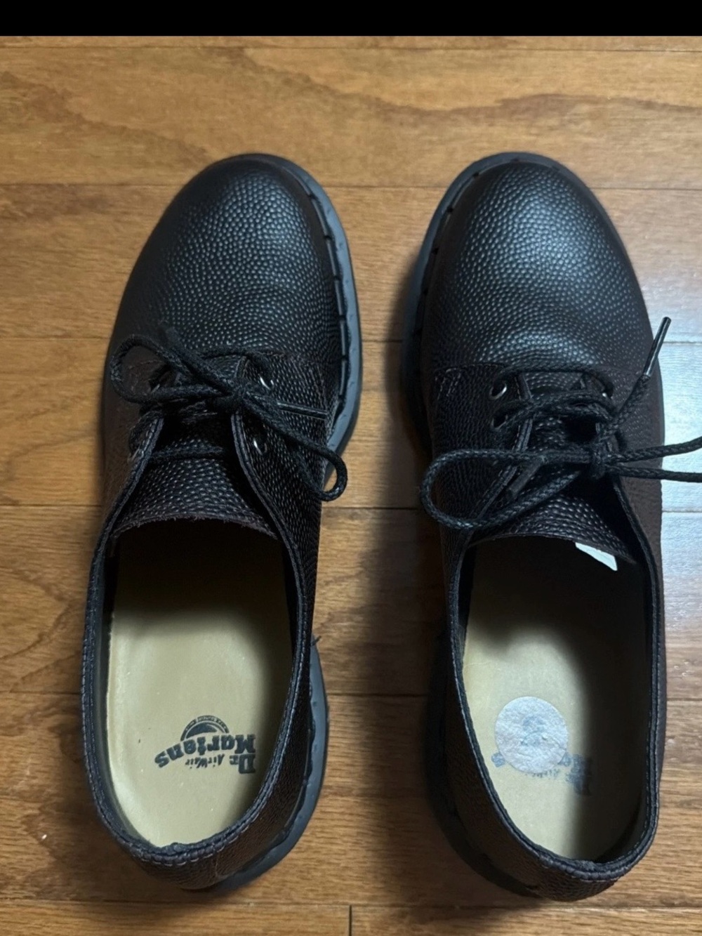 Dr. Martens Oxford Shoes Grain Leather Oxblood Mens Size 8 L / 7 M 30960 - Picture 2 of 7